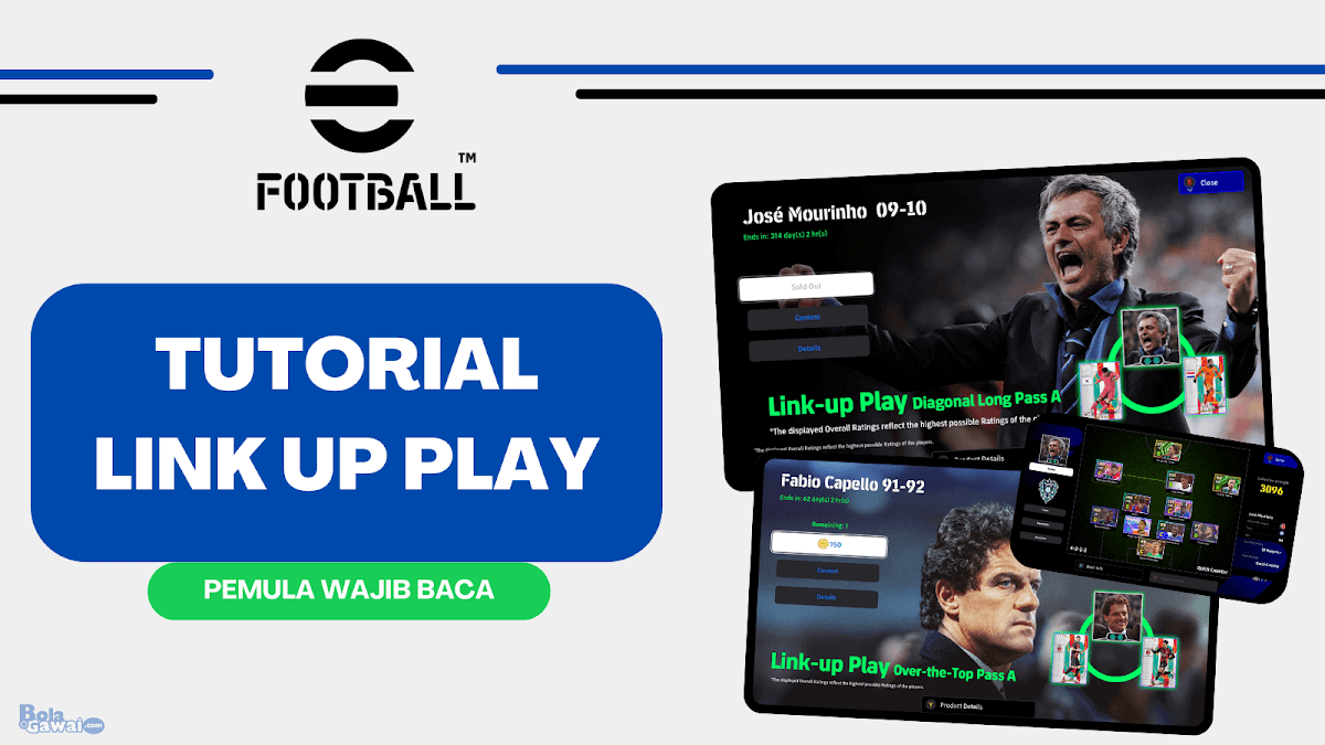 Penjelasan Lengkap Link-Up Play di eFootball 2026 (Tutorial dan Formasi)