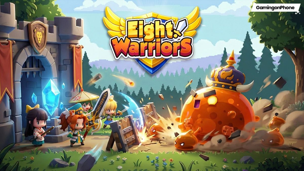Eight! Warriors challenges you to build the best deck and survive enemy hordes, soft launches on Android in select regions