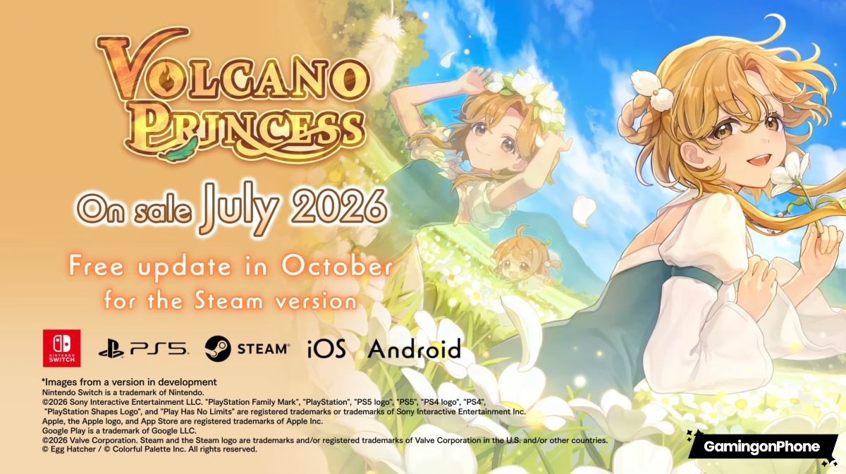 Volcano Princess invites you to raise your daughter in a heartfelt sim adventure, arriving on mobile and consoles on July 30, 2026
