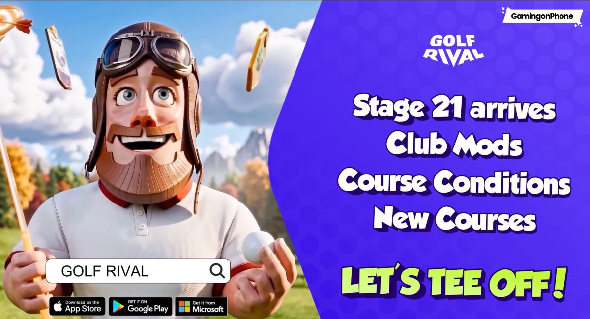 Golf Rival Evolve update brings dynamic wind, Club Mods, new courses, and more