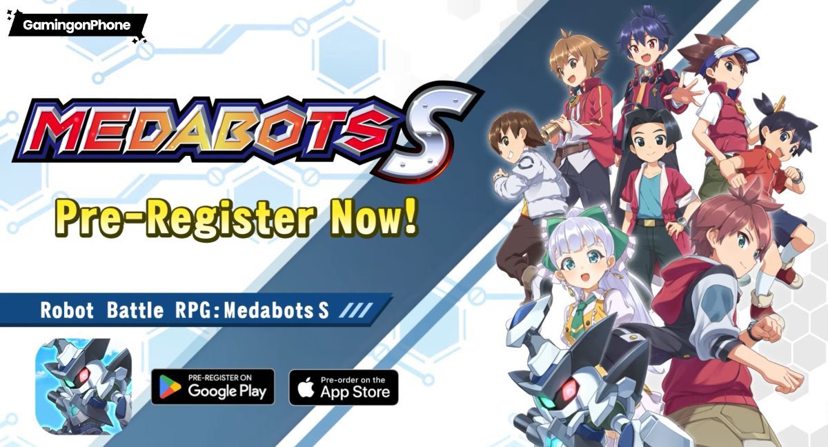 Medabots S is finally coming globally, bringing its strategic 3v3 robot battles to mobile; pre-registration now live